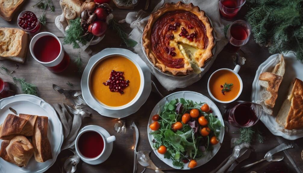 winter quiche side dishes