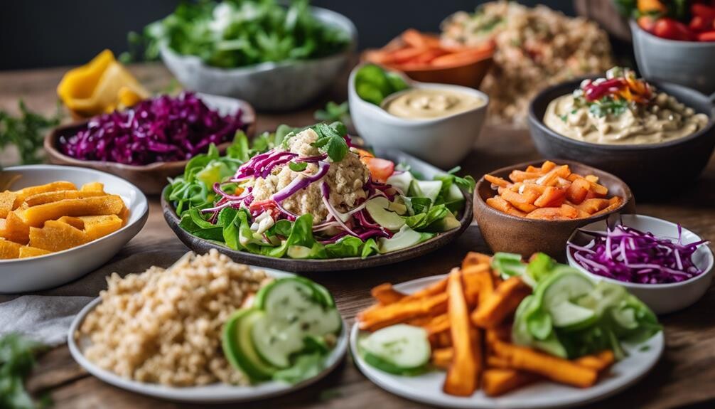 wrap lunch side dishes